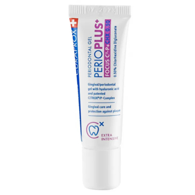 Curaprox Perio Plus+ Focus, zobni gel s klorheksidinom (10 ml)