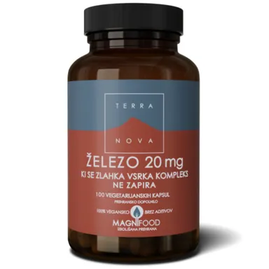 Terranova Železo, kapsule (100 kapsul)