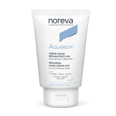 Noreva Aquareva, 24-urna obnovitvena krema za roke (50 ml)