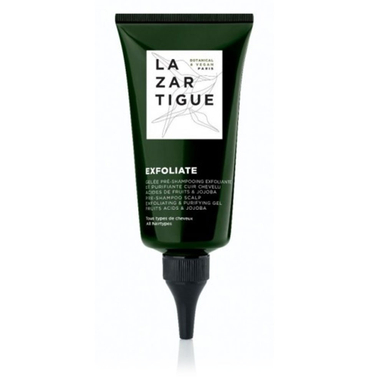 Lazartigue Exfoliate, piling in čistilni gel za vse vrste lasišča (75 ml)