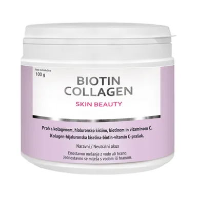 Skin Beauty Biotin Collagen Vitabalans Lady, prašek (100 g)