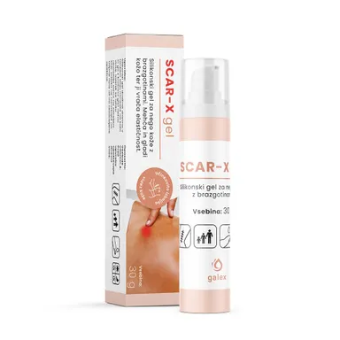 Scar-X Galex, silikonski gel za nego kože (30 g)