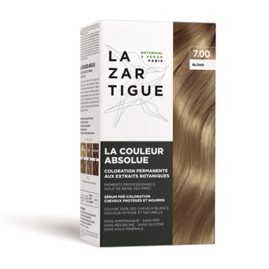 Lazartigue, veganska barva za lase - blond 7.00 (1 komplet)