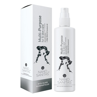 Nanosanitas, Multi-Purpose fur & skin care, nega za male in velike živali (250 ml)