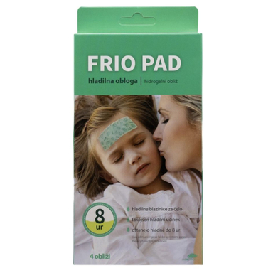 Frio Pad, hladilna obloga - 4,5 x 11 cm (4 obloge)