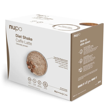 Nupo Dietni Shake Value Pack, Bela Kava (30 obrokov)
