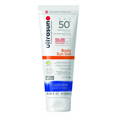 Ultrasun Body Sun Gel, gel-krema za telo za zaščito pred soncem - ZF50+ (250 ml)
