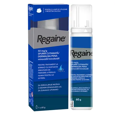 Regaine 50 mg/g, dermalna pena (60 g)