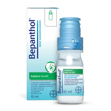 Bepanthol, kapljice za oči (10 ml)