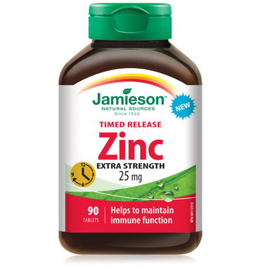 Jamieson Cink 25 mg, tablete s podaljšanim sproščanjem (90 tablet)