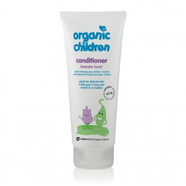 Green People, otroški negovalni balzam s sivko za lase (200 ml)