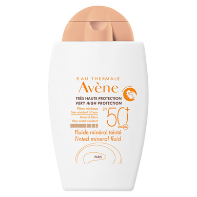 Avene Sun, obarvani mineralni fluid - ZF 50+ (40 ml)