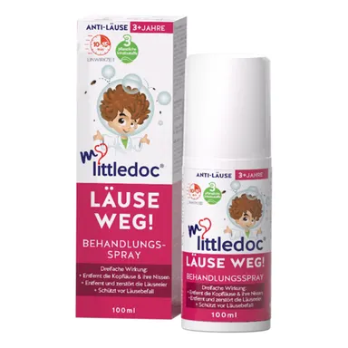 mylittledoc Uši stran!, pršilo za odstranjevanje uši in gnid (100 ml)