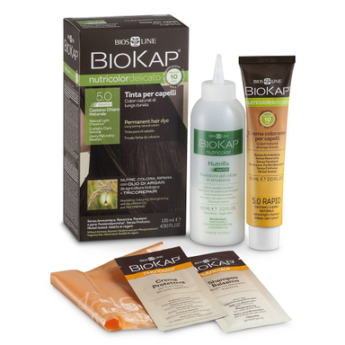 BioKap Nutricolor Delicato Rapid 8.03., set za hitro barvanje las - naravno blond (1 set)