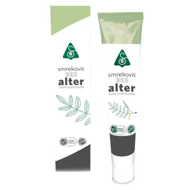 Smrekovit 365 Alter, krema s smolo bosvelije (120 ml)