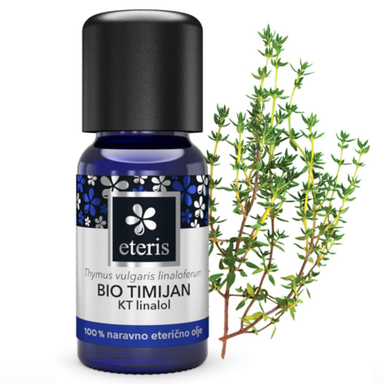 Eteris, BIO eterično olje timijana KT linalol (5 ml)