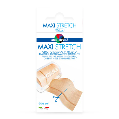 Master Aid Maxi Med Stretch 50 x 6 cm, obliž v traku (1 obliž)