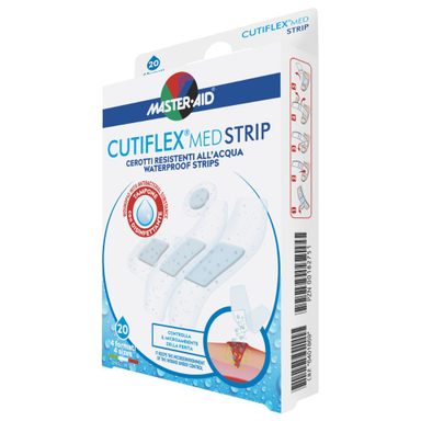 Master Aid Cutiflex Mix, vodooporni obliži (20 obližev)