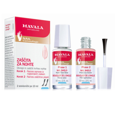 Mavala Nail Shield, dvostopenjska zaščita za nohte (2 x 10 ml)