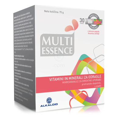 Multi Essence Multivitamini za odrasle, mikrogranule (30 vrečk)