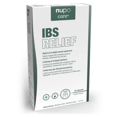 Nupo Care+ IBS Relief, kapsule (30 kapsul)