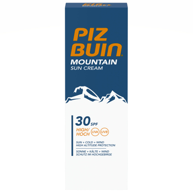 Piz Buin Mountain, krema za zaščito pred soncem - ZF30 (50 ml)
