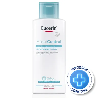 Eucerin AtopiControl, losjon za nego telesa (250 ml)
