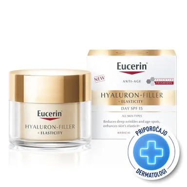 Eucerin Hyaluron-Filler + Elasticity dnevna krema - ZF15 (50 ml)