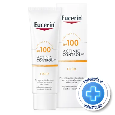 Eucerin Sun Actinic Control MD, kremni fluid - ZF100 (80 ml)