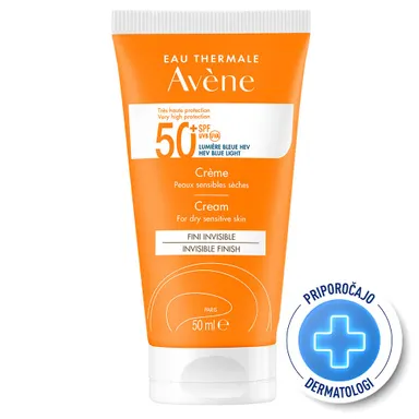 Avene Sun, krema za zelo visoko zaščito - ZF50+ (50 ml)