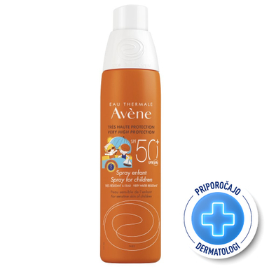 Eau Thermale Avene Sun Otroško pršilo z visoko zaščito pred soncem - ZF50+ (200 ml)