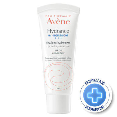 Avene Hydrance Legere UV, lahka vlažilna krema - ZF30 (40 ml)