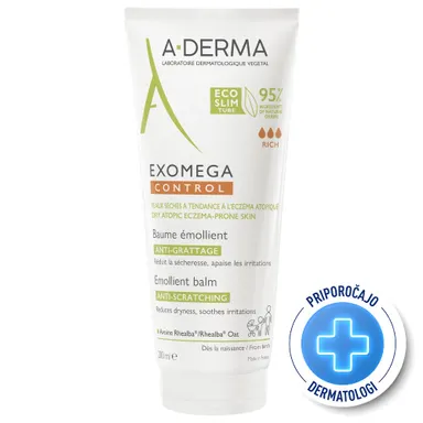 A-Derma Exomega Control, emolientni balzam (200 ml)