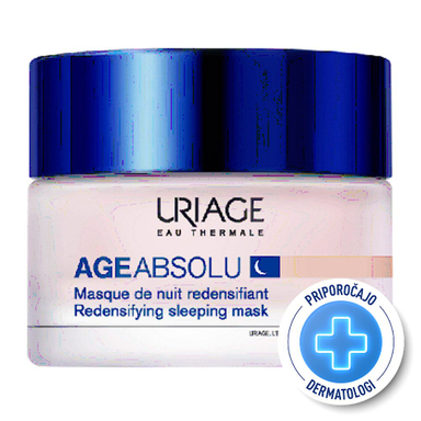 Uriage Age Absolu, nočna maska za zrelo kožo (50 ml)