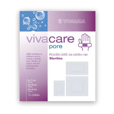 vivacare pore, obliži (15 obližev)