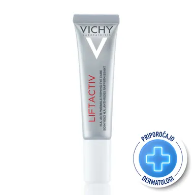 Vichy Liftactiv Hyaluronic Specialist H.A., nega za učvrstitev predela okoli oči in proti gubam s hialuronsko kislino (15 ml)