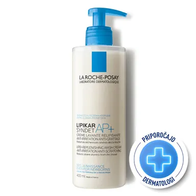 LRP Lipikar Syndet AP+, gel za umivanje telesa (400 ml)