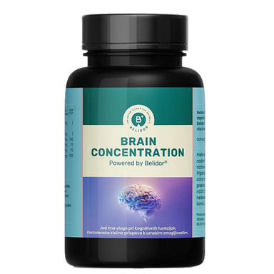 Belidor Brain Concentration, kapsule (30 kapsul)