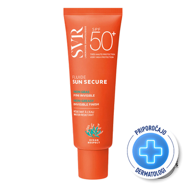 SVR Sun Secure, fluid za obraz - ZF 50+ (50 ml)