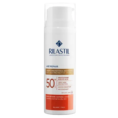 Rilastil Age Repair, krema za zaščito pred soncem -  ZF 50+ (50 ml)