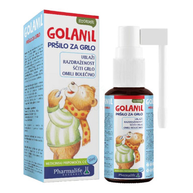 Fitobimbi Golanil, pršilo za grlo (30 ml)