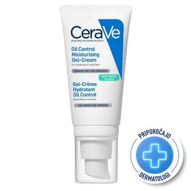 CeraVe, vlažilna gel krema za mastno kožo (52 ml)