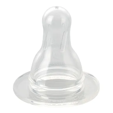 Baby-Nova, silikonski cucelj za hranjenje, za mleko - M (2 cuclja)