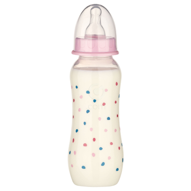 Baby-Nova PP, dekorirana steklenička - pretok M (240 ml)
