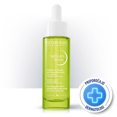 Bioderma Sebium, koncentrat za nego kože nagnjene k aknam + anti-age (30 ml)