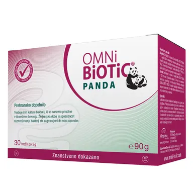 OMNi-BiOTiC Panda, prašek v vrečkah (30 x 3 g)