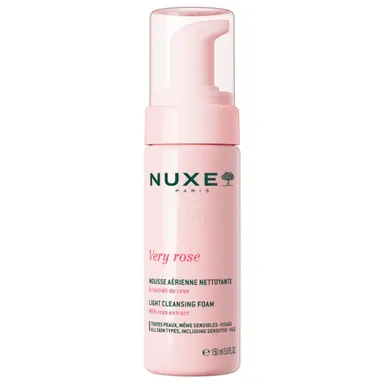 Nuxe Very Rose, lahka čistilna pena (150 ml)