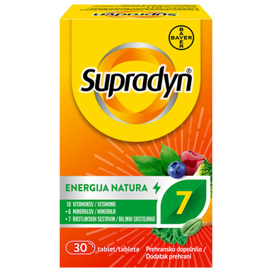 Supradyn Energija Natura, tablete (30 tablet)