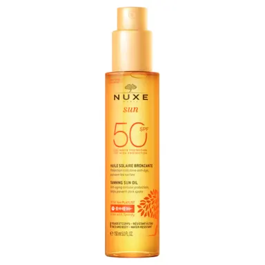 Nuxe Sun Oil, olje za sončenje za obraz in telo - ZF50 (150 ml)