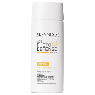 Skeyndor Sun Thermal Protective Sensitive, zaščitna krema za občutljivo kožo ZF50+ (75 ml)